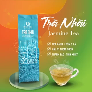 Trà Nhài phổ thông Bách Trà đóng gói túi hút chân không 100g/200g/500g