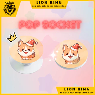 [Pop Socket] Giá Đỡ Chống Lưng Cho Phụ Điện Thoại Họa Tiết Siêu Đáng Yêu - Phụ Kiện Lion King