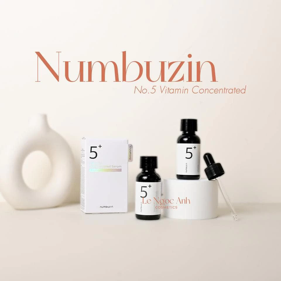 Serum Numbuzin No5+ - Mờ thâm, sáng da