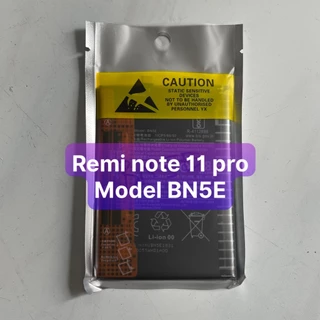 Pin zin công ty Xiaomi model BN5E lắp Redmi Note 11 Pro, Redmi Note 11 Pro 5g, Poco X4 Pro 5g