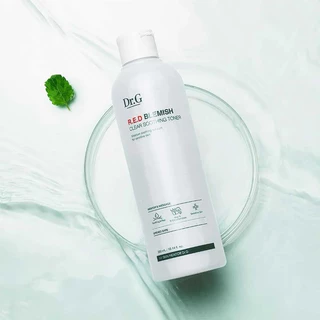 Nước cân bằng Dr.G R.E.D Blemish Clear Soothing Toner 500ml giúp dưỡng ẩm và làm dịu làn da