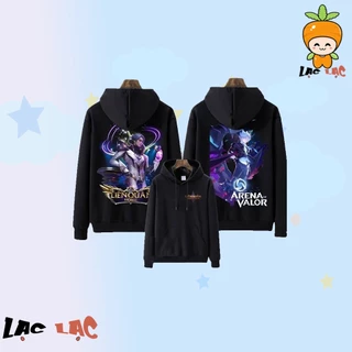 [lạc lạc] HOT Áo Hoodie Liên Quân Mobile ZATA, FLORENTINO, NAKROTH, full size unisex.