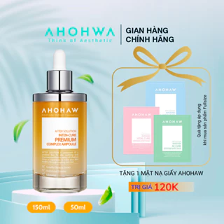 Serum Tinh Chất Chống Lão Hóa AHOHAW Inten-Cure Premium Complex Ampoule 150ml - Giảm Nếp Nhăn, Giúp Da Căng Mịn