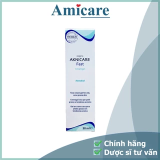 ✅ [CHÍNH HÃNG] Aknicare Kem Giảm Nhờn Mụn Fast Creamgel 30ml