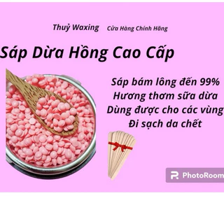 Sáp dừa hồng sữa siu thơm,bám lông100%,wax tất cả các cùng