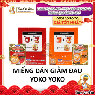 Miếng Dán Giảm Đau YOKO YOKO Heat Patch Gold Thái Lan