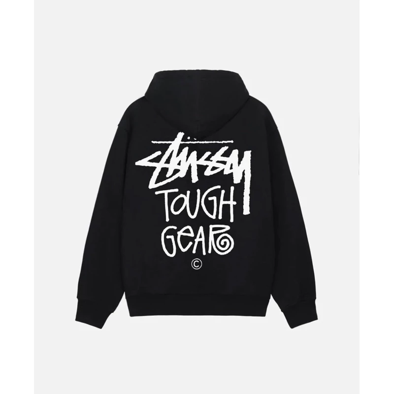 ÁO KHOÁC HOODIE STUSSY TOUGH GEAR - HÀNG CHUẨN