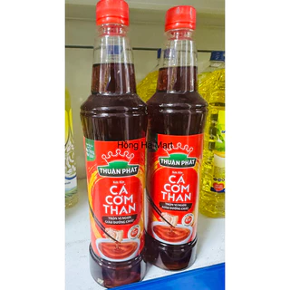 Chai Nước Mắm Cá Cơm Than Thuận Phát 750ml