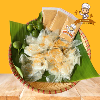 Bánh tráng Rìa Phơi Sương + Muối Sặc Thơm Ngon Nhà KTFOOD Ăn Là Mê