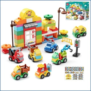 Đồ chơi lego chủ đề phương tiện giao thông 105 chi tiết