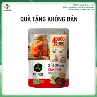 [Quà tặng không bán] Xốt muối kim chi Bibigo 250g (4 bước 5 phút, thơm ngon tiện lợi)