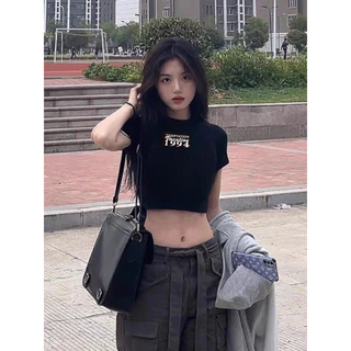 ÁO THUN CROPTOP 1994 ôm tay ngắn