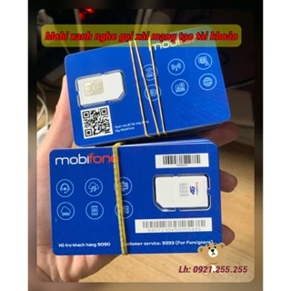 Sim MOBI xanh 4G nghe gọi xài mạng giá rẻ