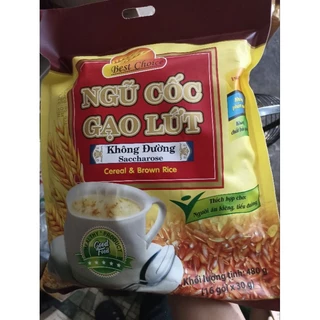 ngũ cốc gạo lức ăn kiêng best choice không đường 480g