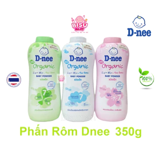 Phấn Thơm cho bé Phấn Rôm Em Bé Sơ Sinh Organic Dnee 350g Hàng Thái Lan