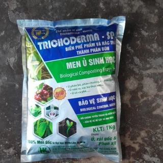 Men ủ sinh học Tricoderma Humic 1kg Đại học Nông lâm Tp Hồ Chí Minh