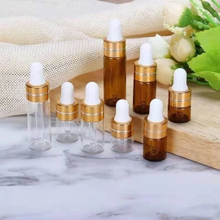 Lọ Đựng Tinh Dầu Mỏng 3ML/5ML Chất Liệu Thủy Tinh - Chai Lọ Mỹ Phẩm