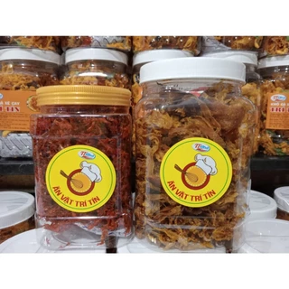 500g bò sợi, 500g mực xé cay