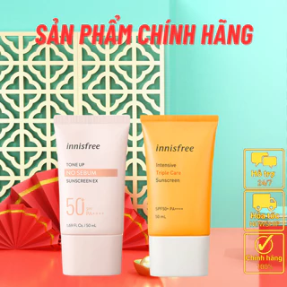 Kem chống nắng lâu trôi làm sáng da innisfree Intensive Triple Care Sunscreen SPF50+  - KTW Beauty