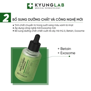 Serum mụn kyunglab ,Serum ngừa mụn thâm Acnes Kyung Lab Centella Aisatica Ampoule 50ml kiềm dầu, làm dịu, giảm sưng mụn