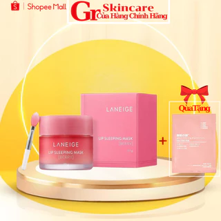 Mặt Nạ Ngủ Môi Laneige, Mặt Nạ Ngủ Môi Dưỡng Ẩm, Căng Bóng Mềm Mịn Hương Dâu Laneige Lip Sleeping Mask 3g, 20g