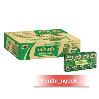 Thùng sữa milo lúa mạnh loại bé 48hộp 110ml date luôn mới