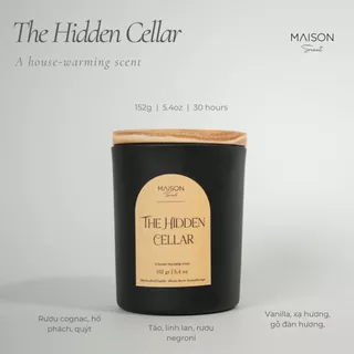 Nến thơm thủ công Maison Scent The Hidden Cellar - Quà tặng cao cấp