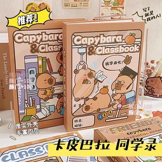 ♡ (có sẵn) binder sổ còng collectbook size A4 capybara chuột lang nước dễ thương dùng lưu trữ ảnh thẻ, lomocard