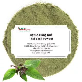 Bột Lá Húng Quế Nguyên Chất Túi 1Kg(Thai Basil Powder) Việt Hiệp