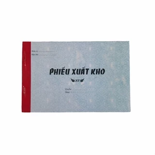 Phiếu xuất kho NY 13x20cm 3 liên 50 bộ không đế (5/100)