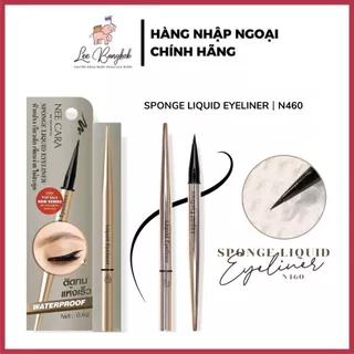 [CHUẨN THÁI] Bút Kẻ Mắt Nước Nee Cara Sponge Liquid Eyeliner Be Colorful Dạng Lỏng N460 Thái Lan