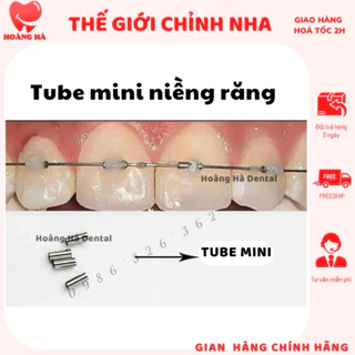 10 cái Tube niềng răng mini - Hỗ trợ niềng răng hiệu quả