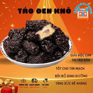 Táo Đen Khô - Giải độc gan, trị táo bón , tốt cho tim mạch