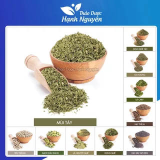 Lá mùi tây 100g, Parsley và tổng hợp 30 loai gia vị tây, thảo mộc tây bắc tự chọn - Thảo Dược Hạnh Nguyên