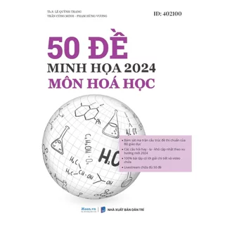 Sách Ôn Hoá Học 50 Đề Thi Tốt Nghiệp thpt quốc gia 2024 Dbooks