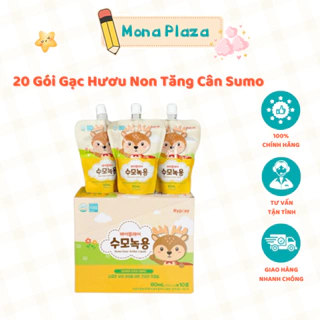 Gạc Hươu Non Tăng Cân Sumo Hàn Quốc 20 Gói - Giúp Bé Ăn Ngon, Tăng Cân, Tăng Sức Đề Kháng, Miễn Dịch cho trẻ