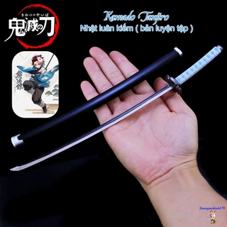 Mô hình sưu tầm Kimetsu No Yaiba Tanjiro Nhật luân kiếm bản luyện tập thanh gươm diệt quỷ