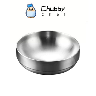 Tô bát inox chuẩn Hàn Quốc 2 lớp cách nhiệt Premium dùng ăn mì lạnh phong cách Hàn Quốc