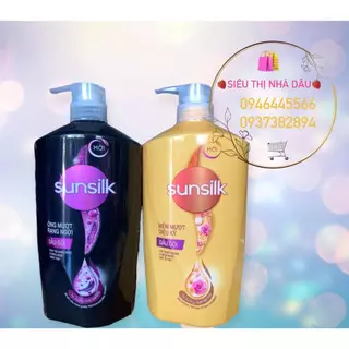 Dầu gội đầu sunsilk 650g,  900g ( chính hãng Unilever Viet Nam )