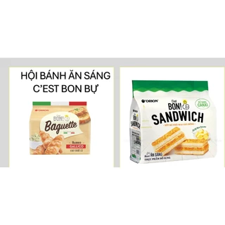 [HỎA TỐC TPHCM] NHÓM BÁNH ĂN SÁNG C'EST BON BÁNH SANDWICH BÁNH MÌ BAGUETTE BÁNH C'EST SỢI THỊT GÀ BÁNH PHÔ MAI MÌ