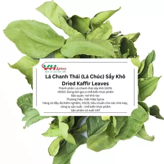 Lá Chanh Thái Sấy Khô Túi 250g(Dried Kaffir Leaves) Hút Chân Không - Việt Hiệp