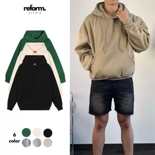 Áo Hoodie Unisex Nam Nữ Trơn Basic Nhiều Màu Reform RF-C6