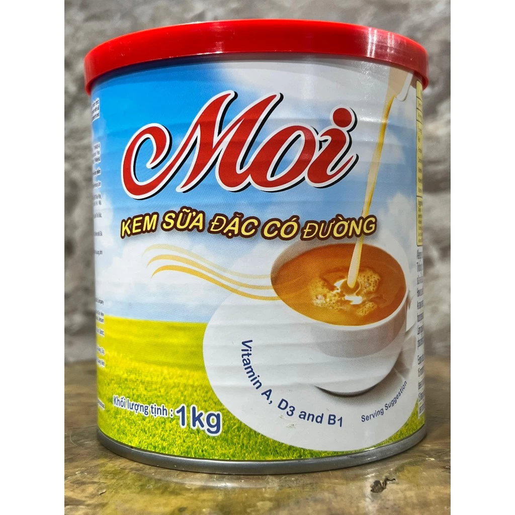 Kem sữa đặc Moi nhập khẩu Malaysia