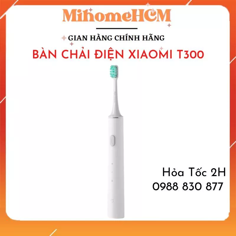 Bàn Chải Đánh Răng Điện SẠC PIN Xiaomi T300|BH 3 tháng HCM