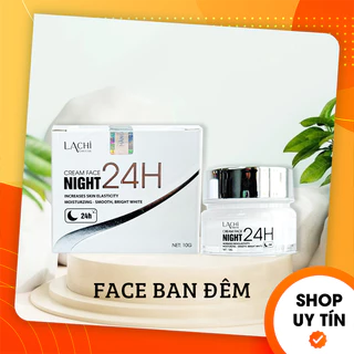 [Chính hãng] Kem Face 24H Đêm Lachi Cheese - Kem Dưỡng Trắng Da Ban Đêm Cream Face Night