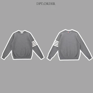 (High Quality) Áo Sweater len Thom Browne Knit 4bar Dệt Kim Cao Cấp