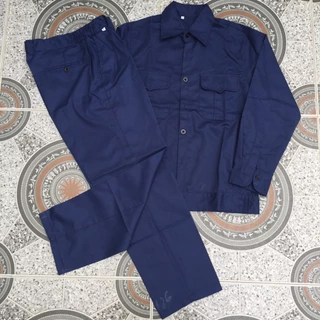 Quần áo bảo hộ lao động nam nữ quần áo công nhân vải kaki mềm mịn giá rẻ - Nsafe