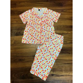 Bộ Tole Pijama Quần Lửng Size 45-70kg (Full Size)
