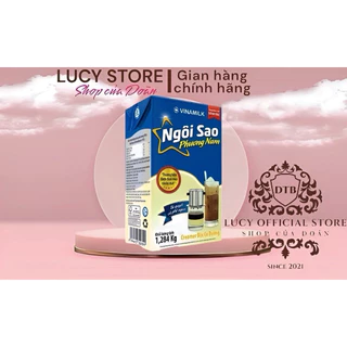 (date luôn mới) SỮA ĐẶC CÓ ĐƯỜNG NGÔI SAO PHƯƠNG NAM HỘP GIẤY 1,284kg