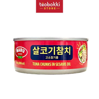 Cá ngừ ngâm dầu mè Maru 140g